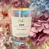 GLOW! Holographic Iridescent UMI Luxury Scented Soy Candle